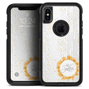 Karamfila Yellow & Gray Floral V7 - Skin Kit for the iPhone OtterBox Cases