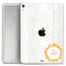 Karamfila Yellow & Gray Floral V7 - Full Body Skin Decal for the Apple iPad Pro 12.9", 11", 10.5", 9.7", Air or Mini (All Models Available)