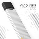 Karamfila Yellow & Gray Floral V16 - Premium Decal Protective Skin-Wrap Sticker compatible with the Juul Labs vaping device