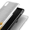 Karamfila Yellow & Gray Floral V16 - iPhone X Swappable Hybrid Case
