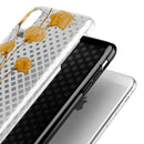 Karamfila Yellow & Gray Floral V8 - iPhone X Swappable Hybrid Case
