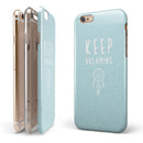 Keep Dreaming Dreamcatcher iPhone 6/6s or 6/6s Plus 2-Piece Hybrid INK-Fuzed Case