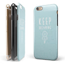Keep Dreaming Dreamcatcher iPhone 6/6s or 6/6s Plus 2-Piece Hybrid INK-Fuzed Case