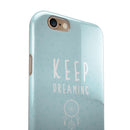 Keep Dreaming Dreamcatcher iPhone 6/6s or 6/6s Plus 2-Piece Hybrid INK-Fuzed Case