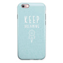 Keep Dreaming Dreamcatcher iPhone 6/6s or 6/6s Plus 2-Piece Hybrid INK-Fuzed Case