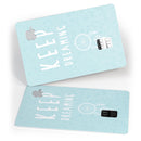 Keep Dreaming Dreamcatcher - Premium Protective Decal Skin-Kit for the Apple Credit Card