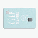 Keep Dreaming Dreamcatcher - Premium Protective Decal Skin-Kit for the Apple Credit Card