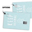 Keep Dreaming Dreamcatcher - Premium Protective Decal Skin-Kit for the Apple Credit Card