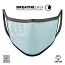 Keep Dreaming Dreamcatcher - Made in USA Mouth Cover Unisex Anti-Dust Cotton Blend Reusable & Washable Face Mask with Adjustable Sizing for Adult or Child