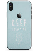 Keep Dreaming Dreamcatcher - iPhone X Skin-Kit