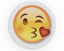 Kiss Emoticon Emoji - Skin Kit for PopSockets and other Smartphone Extendable Grips & Stands