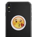 Kiss Emoticon Emoji - Skin Kit for PopSockets and other Smartphone Extendable Grips & Stands