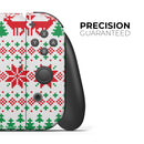 Knitted Ugly Christmas Sweater V2 // Skin Decal Wrap Kit for Nintendo Switch Console & Dock, Joy-Cons, Pro Controller, Lite, 3DS XL, 2DS XL, DSi, or Wii - Vinyl Skin Wrap for Nintendo Switch 2, OLED, Lite, Pro Controller, Wii & Classic Handhelds