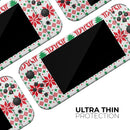 Knitted Ugly Christmas Sweater V2 // Skin Decal Wrap Kit for Nintendo Switch Console & Dock, Joy-Cons, Pro Controller, Lite, 3DS XL, 2DS XL, DSi, or Wii - Vinyl Skin Wrap for Nintendo Switch 2, OLED, Lite, Pro Controller, Wii & Classic Handhelds