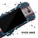 Knitted Ugly Christmas Sweater V3 // Skin Decal Wrap Kit for Nintendo Switch Console & Dock, Joy-Cons, Pro Controller, Lite, 3DS XL, 2DS XL, DSi, or Wii - Vinyl Skin Wrap for Nintendo Switch 2, OLED, Lite, Pro Controller, Wii & Classic Handhelds