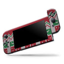 Knitted Ugly Christmas Sweater V6 // Skin Decal Wrap Kit for Nintendo Switch Console & Dock, Joy-Cons, Pro Controller, Lite, 3DS XL, 2DS XL, DSi, or Wii - Vinyl Skin Wrap for Nintendo Switch 2, OLED, Lite, Pro Controller, Wii & Classic Handhelds