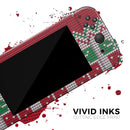 Knitted Ugly Christmas Sweater V6 // Skin Decal Wrap Kit for Nintendo Switch Console & Dock, Joy-Cons, Pro Controller, Lite, 3DS XL, 2DS XL, DSi, or Wii - Vinyl Skin Wrap for Nintendo Switch 2, OLED, Lite, Pro Controller, Wii & Classic Handhelds