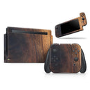Knotted Rich Wood Plank // Skin Decal Wrap Kit for Nintendo Switch Console & Dock, Joy-Cons, Pro Controller, Lite, 3DS XL, 2DS XL, DSi, or Wii - Vinyl Skin Wrap for Nintendo Switch 2, OLED, Lite, Pro Controller, Wii & Classic Handhelds