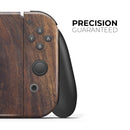Knotted Rich Wood Plank // Skin Decal Wrap Kit for Nintendo Switch Console & Dock, Joy-Cons, Pro Controller, Lite, 3DS XL, 2DS XL, DSi, or Wii - Vinyl Skin Wrap for Nintendo Switch 2, OLED, Lite, Pro Controller, Wii & Classic Handhelds