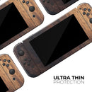 Knotted Rich Wood Plank // Skin Decal Wrap Kit for Nintendo Switch Console & Dock, Joy-Cons, Pro Controller, Lite, 3DS XL, 2DS XL, DSi, or Wii - Vinyl Skin Wrap for Nintendo Switch 2, OLED, Lite, Pro Controller, Wii & Classic Handhelds