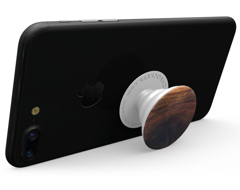 Knotted Rich Wood Plank - Skin Kit for PopSockets and other Smartphone Extendable Grips & Stands