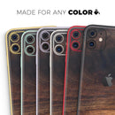 Knotted Rich Wood Plank  - Protective Skin Wrap & Decal – Compatible with iPhone SE to iPhone 17 Pro Max (All Models)