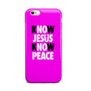 Know_Jesus_Know_Peace_-_White_and_Black_Over_Hot_Pink_-_iPhone_6s_-_Gold_-_Clear_Rubber_-_Hybrid_Case_-_Shopify_-_V2.jpg