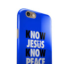 Know_Jesus_Know_Peace_-_White_and_Black_Over_Royal_Blue_-_iPhone_6s_-_Gold_-_Clear_Rubber_-_Hybrid_Case_-_Shopify_-_V5.jpg