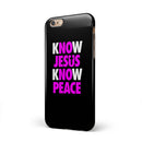 Know_Jesus_Know_Peace_-_White_and_Hot_Pink_Over_Black_-_iPhone_6s_-_Gold_-_Clear_Rubber_-_Hybrid_Case_-_Shopify_-_V1.jpg