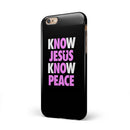 Know_Jesus_Know_Peace_-_White_and_Light_Pink_Over_Black_-_iPhone_6s_-_Gold_-_Clear_Rubber_-_Hybrid_Case_-_Shopify_-_V1.jpg