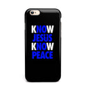 Know_Jesus_Know_Peace_-_White_and_Royal_Blue_Over_Black_-_iPhone_6s_-_Gold_-_Clear_Rubber_-_Hybrid_Case_-_Shopify_-_V2.jpg