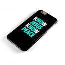 Know_Jesus_Know_Peace_-_White_and_Trendy_Green_Over_Black_-_iPhone_6s_-_Gold_-_Clear_Rubber_-_Hybrid_Case_-_Shopify_-_V6.jpg