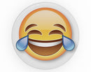 Laugh Tears Emoticon Emoji - Skin Kit for PopSockets and other Smartphone Extendable Grips & Stands