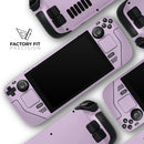 Lavendar Pastel Color // Vinyl Skin Wrap for Steam Deck OLED & Steam Deck (LCD) — Soft Matte or Ultra Gloss