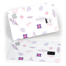 Lavender Twigs and Pink Little Flowers - Premium Protective Decal Skin-Kit for the Apple Credit Card