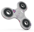 Lavender Twigs and Pink Little Flowers Full-Body Fidget Spinner Skin-Kit