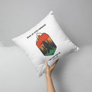 HUEF You Can Find Me in the Wild // ink-Fuzed Throw Pillow