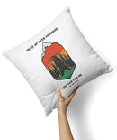 HUEF You Can Find Me in the Wild // ink-Fuzed Throw Pillow