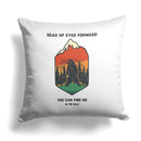 HUEF You Can Find Me in the Wild // ink-Fuzed Throw Pillow