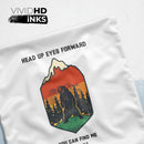 HUEF You Can Find Me in the Wild // ink-Fuzed Throw Pillow