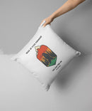 HUEF You Can Find Me in the Wild // ink-Fuzed Throw Pillow