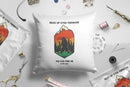HUEF You Can Find Me in the Wild // ink-Fuzed Throw Pillow