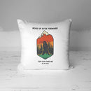 HUEF You Can Find Me in the Wild // ink-Fuzed Throw Pillow