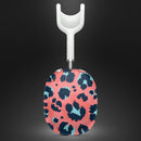 Leopard Coral and Teal V23 - Full Body Skin Decal Wrap Kit for Apple AirPods Pro Max