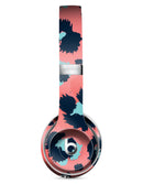Leopard Coral and Teal V23 - Full Body Skin Decal Wrap Kit for Beats by Dre