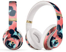 Leopard Coral and Teal V23 - Full Body Skin Decal Wrap Kit for Beats by Dre
