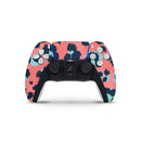 Leopard Coral and Teal V23 - Full Body Skin Decal Wrap Kit for Sony Playstation 5, Playstation 4, Playstation 3, & Controllers