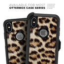 Leopard Furry Animal Hide - Skin Kit for the iPhone OtterBox Cases