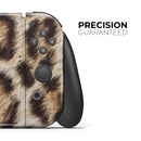 Leopard Furry Animal Hide // Skin Decal Wrap Kit for Nintendo Switch Console & Dock, Joy-Cons, Pro Controller, Lite, 3DS XL, 2DS XL, DSi, or Wii - Vinyl Skin Wrap for Nintendo Switch 2, OLED, Lite, Pro Controller, Wii & Classic Handhelds