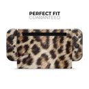 Leopard Furry Animal Hide // Skin Decal Wrap Kit for Nintendo Switch Console & Dock, Joy-Cons, Pro Controller, Lite, 3DS XL, 2DS XL, DSi, or Wii - Vinyl Skin Wrap for Nintendo Switch 2, OLED, Lite, Pro Controller, Wii & Classic Handhelds
